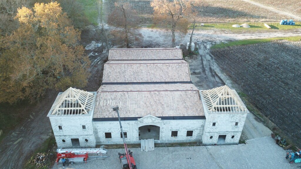 toiture chateau face